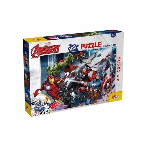 Lisciani  MARVEL PUZZLE DF PLUS 108 AVENGERS