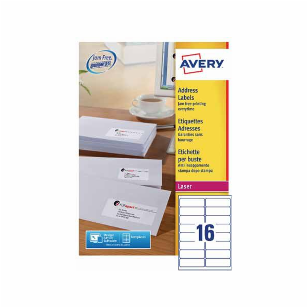 Avery Zweckform LABEL ZF L7162 99,1X33,9 100 LISTŮ/2400/ ...