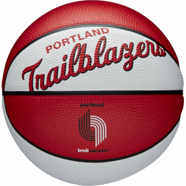 Wilson Wilson Team Retro Portland Trail Blazers Mini míč ...