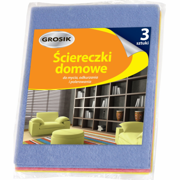 Grosik Grosik Utěrky pro domácnost 3 ks