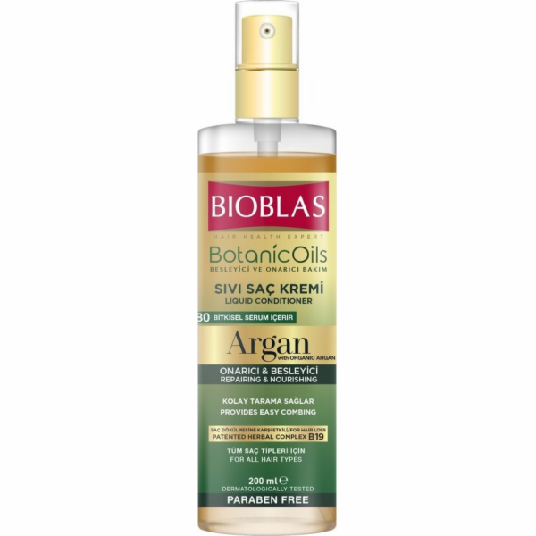 NO NAME BIOBLAS arganový tekutý vlasový kondicionér 200ml