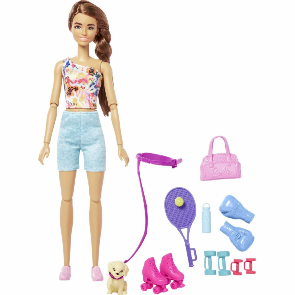 Mattel Barbie Relax Fitness panenka 