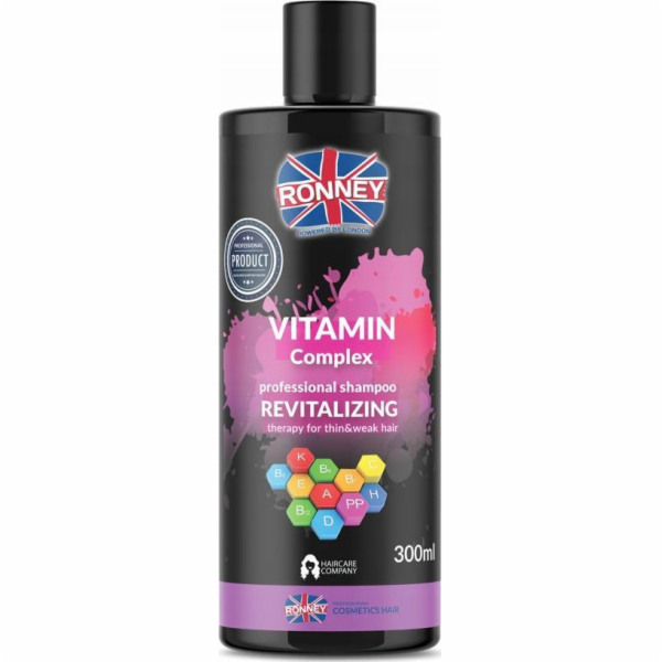 Ronney Vitamin Complex Professional Shampoo Revitalizujíc...