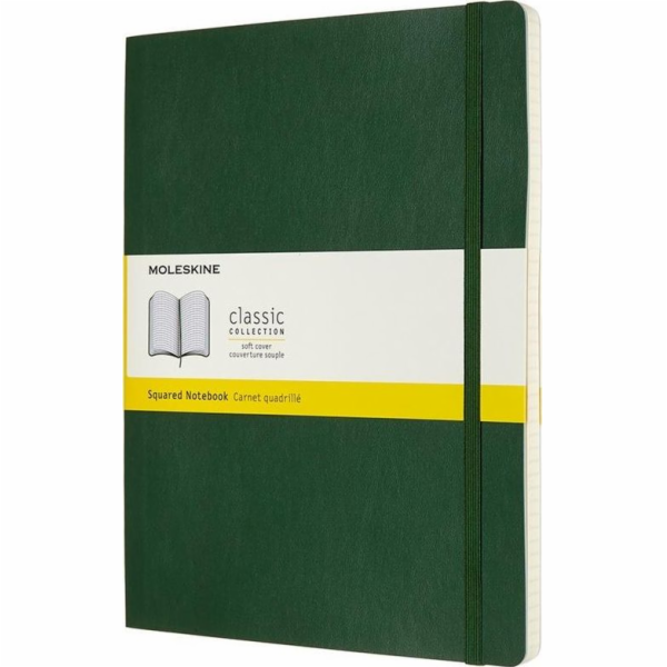 Moleskine Notes 19x25 mřížka myrtově zelená