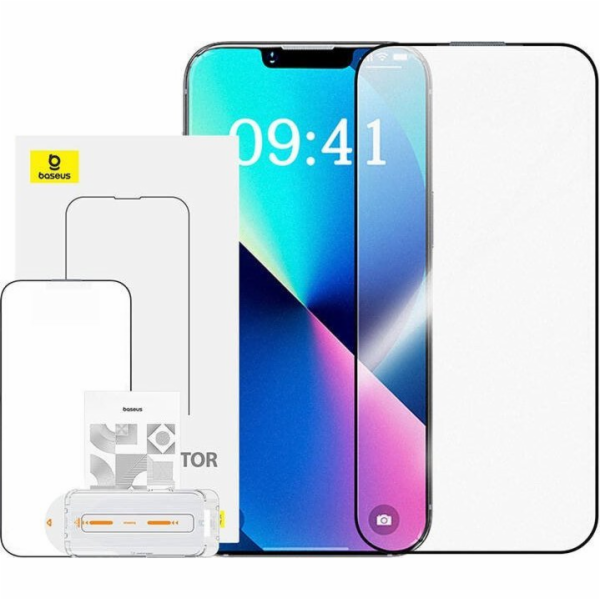 Baseus Tvrzené sklo Baseus Crystalline Anti-Glare iPhone ...