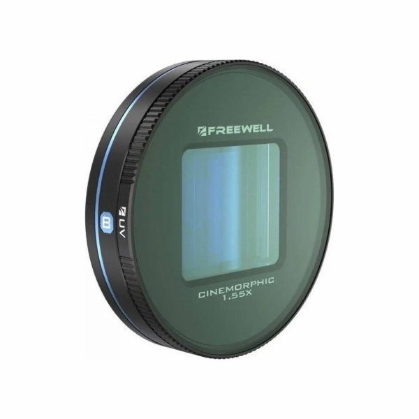 Freewell Blue Anamorphic Filter 1,55x Freewell pro Galaxy...