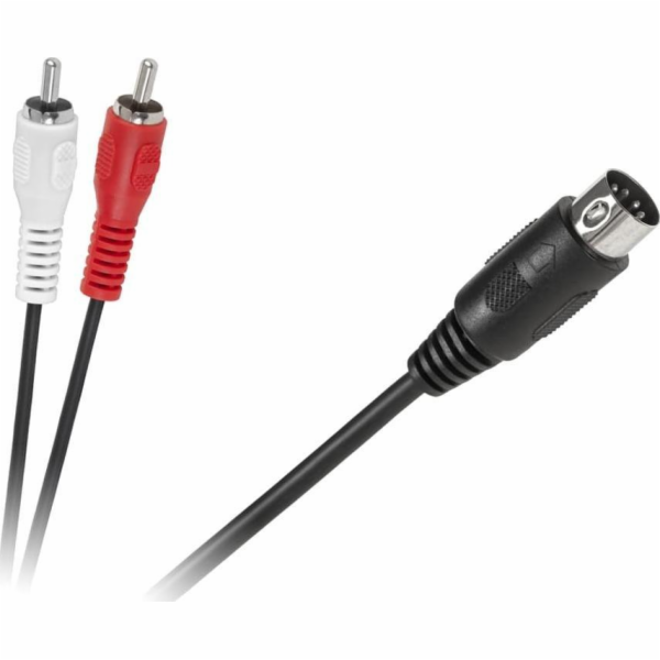 LP kabel DIN-2 x RCA kabel 1,2m