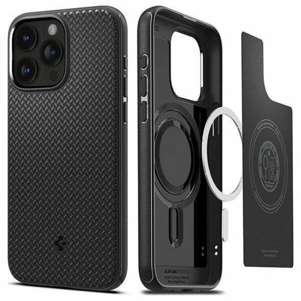 Spigen Mag Armor iPhone 15 Pro 6,1" MagSafe černá/matná č...