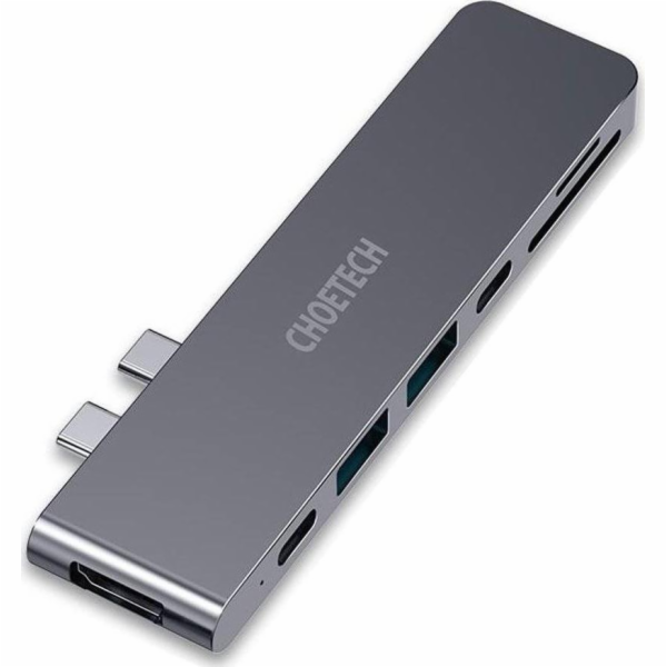 Choetech 7v1 USB-C stanice/replikátor (HUB-M14)