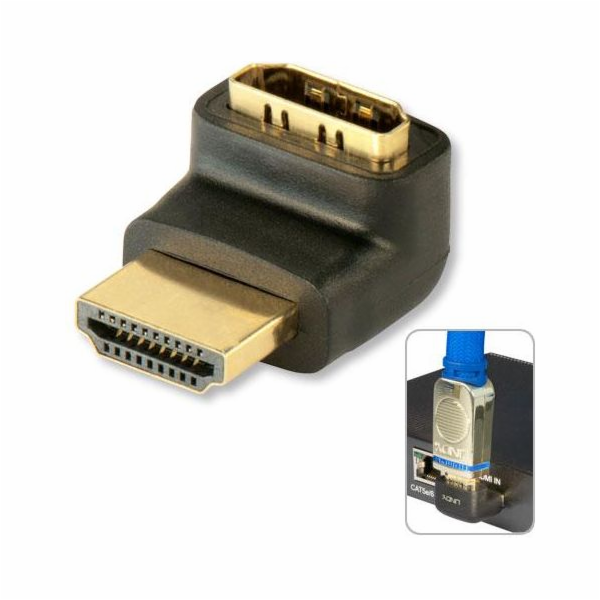 Lindy AV adaptér HDMI - HDMI černý (41086)