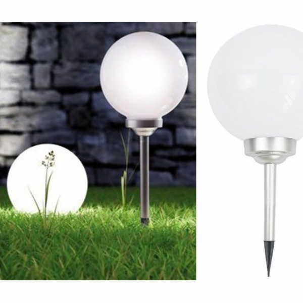 Saska Garden Solar lampa mléčná kulička univerzální