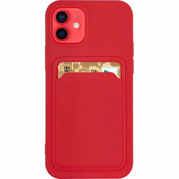 Silikonové peněženkové pouzdro Hurtel Card Case s kapsou ...