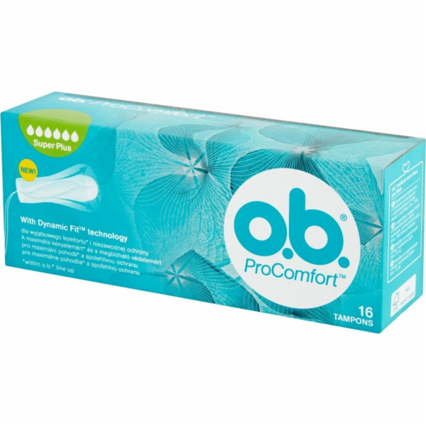 Johnson & Johnson Komfortní tampony OBProComfort Super Pl...