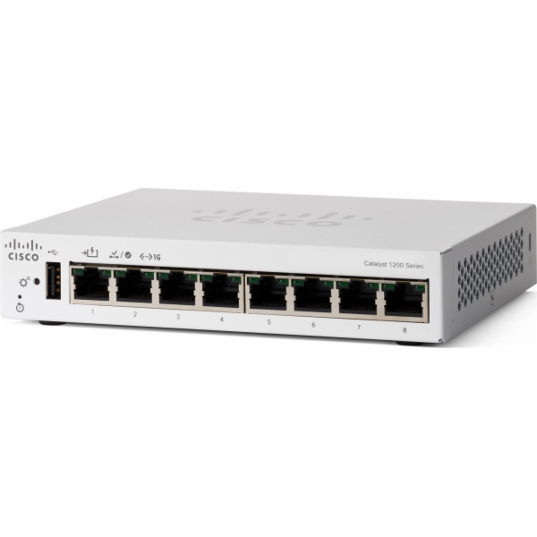 Cisco Switch Cisco Switch Cat1200 8-p GE Desktop Ext PS P...