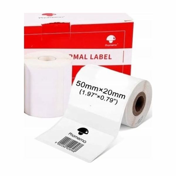 Phomemo samolepicí papír 320x štítek 50x20mm Phomemo M110...