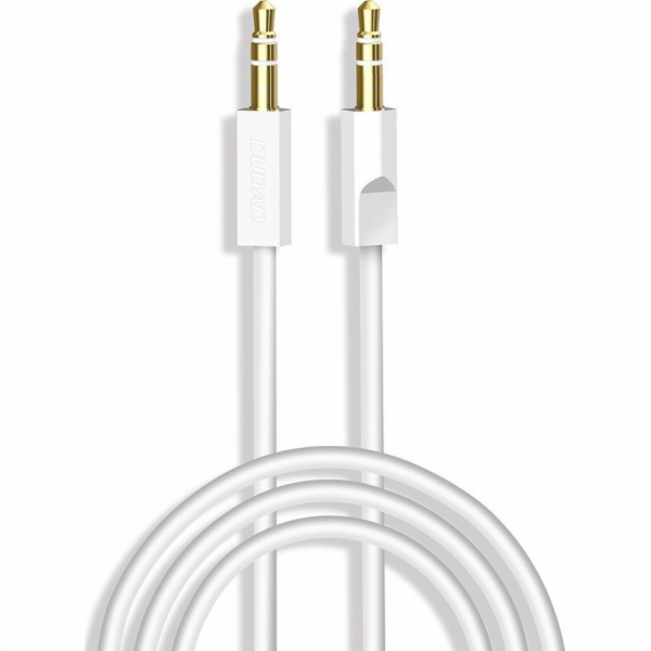 Dudao Jack 3,5mm kabel - Jack 3,5mm 2m bílý (78722)