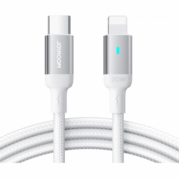 Joyroom USB-C – Lightning kabel 1,2 m bílý (JYR709)