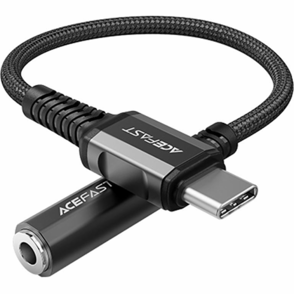 Acefast C1-07 černý USB adaptér USB-C - Jack 3,5 mm černý...