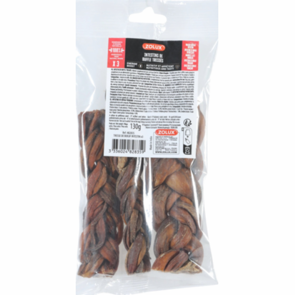 Zolux ZOLUX Výplet z buvolího střeva x 3, 130 g