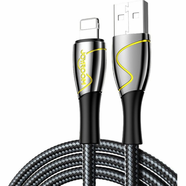 Joyroom USB-A – Lightning kabel 1,2 m černý (6941237150998)