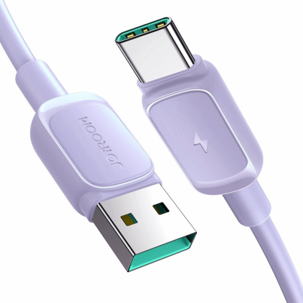 Joyroom USB-A – USB-C kabel USB-C 1,2 m fialový (JYR761)