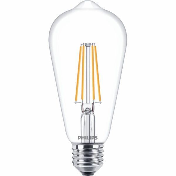 LED žárovka PHILIPS, ST64, E27, 7 W, 806 lm, 2700 K