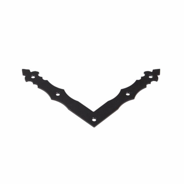 Ozdobný&nbsp;roh&nbsp;NAD1,&nbsp;černý,&nbsp;150&nbsp;x&nbsp;25&nbsp;mm