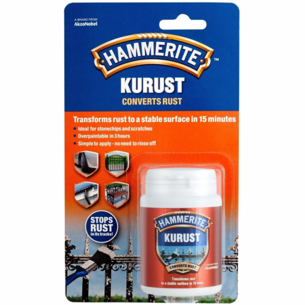Hnědé pojivo Hammerite Kurust, 90 ml