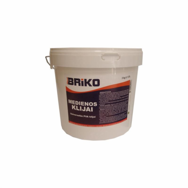 Univerzální PVA lepidlo Briko, 3 kg