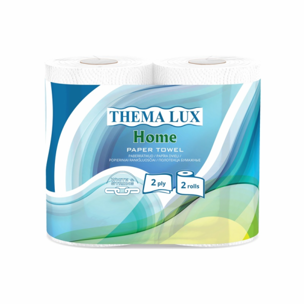 Papírový ručník Thema Lux, 2 vrstvy, 2 ks, 92x2 l.
