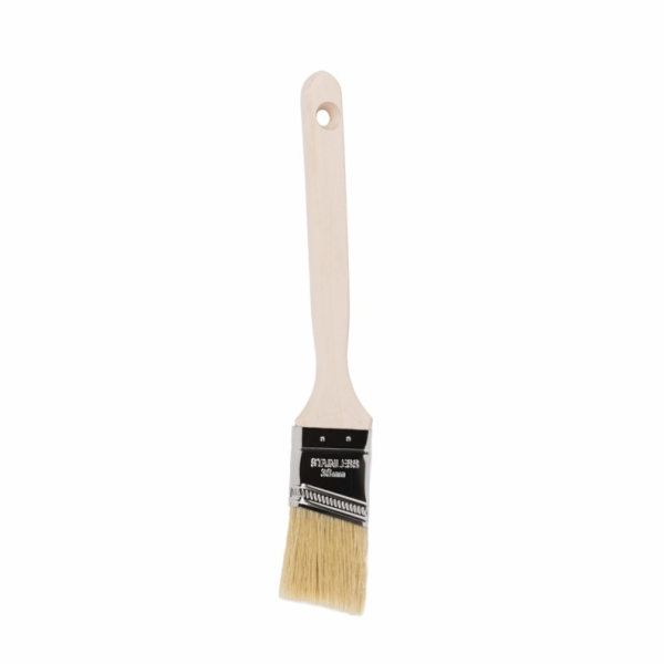 Kartáč plochý štětec 35x14 mm s přírodními štětinami