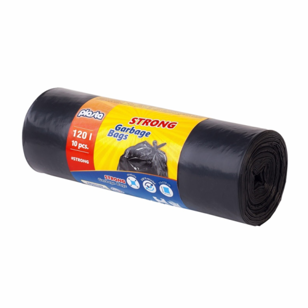 Pytle na odpadky Plasta Strong, 120 l, 10 ks, 35MK
