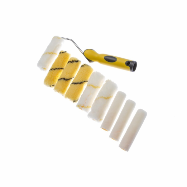 Sada válečků na vlnu Forte Tools, 10 cm, O 40 mm
