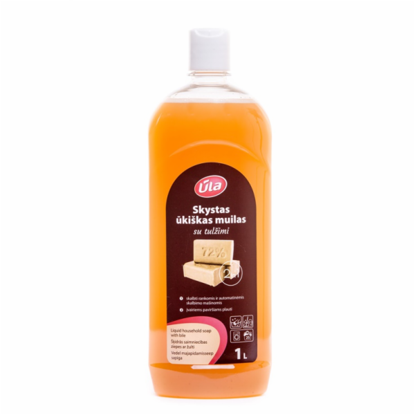 Tekuté ukrajinské mýdlo se žlučí, Ula, 1 kg