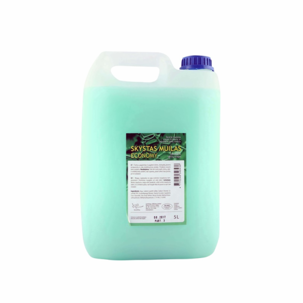 Tekuté mýdlo ECONOMY, 5 l, jarní gelová vůně