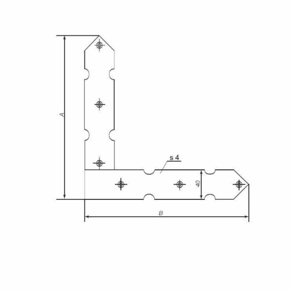 Campanile Kurzemes 9521, 250 x 250 mm, hnědá