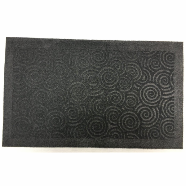 Dveřní rohož Okko Efco, šedá, 450 mm x 750 mm
