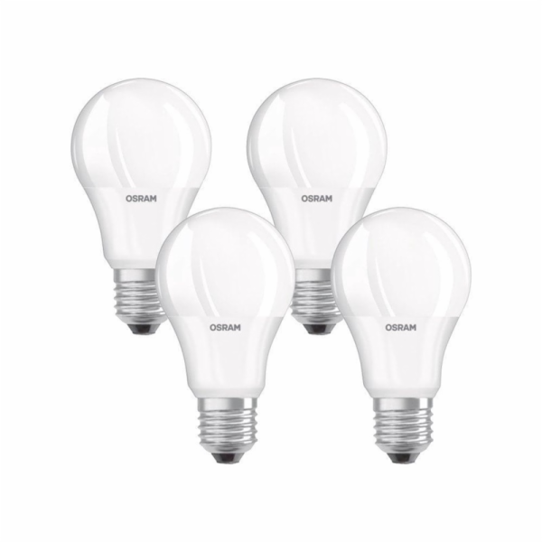 LED lampa Osram A60, 8,5W, E27, 2700K, 806lm, 4 ks.