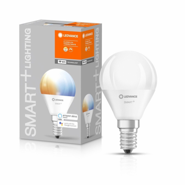 Chytrá LED lampa SMART WIFI, P45, 5W, E14, 470lm, TW