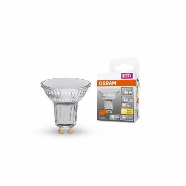 LED žárovka Osram PAR16, 120°, 6,9W, GU10, 2700K, 620lm