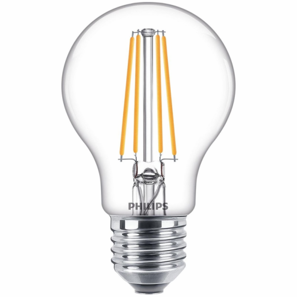 LED žárovka PHILIPS, A60, E27, 7 W, 806 lm, 2700 K