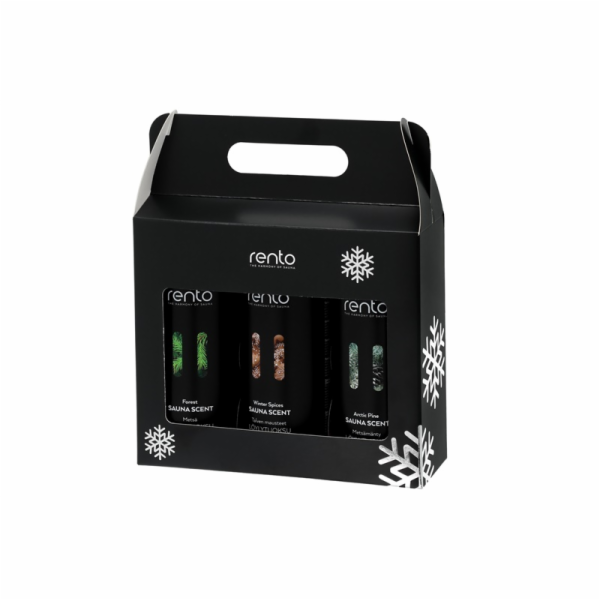 Sada vůní do sauny RENTO LIMITED EDITION, 3 × 400 ml