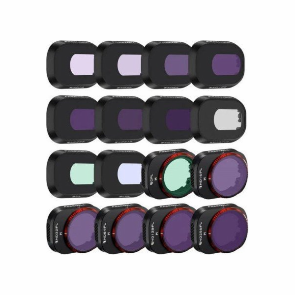 Freewell Sada 16 Freewell filtrů pro dron DJI Mini 4 Pro ...