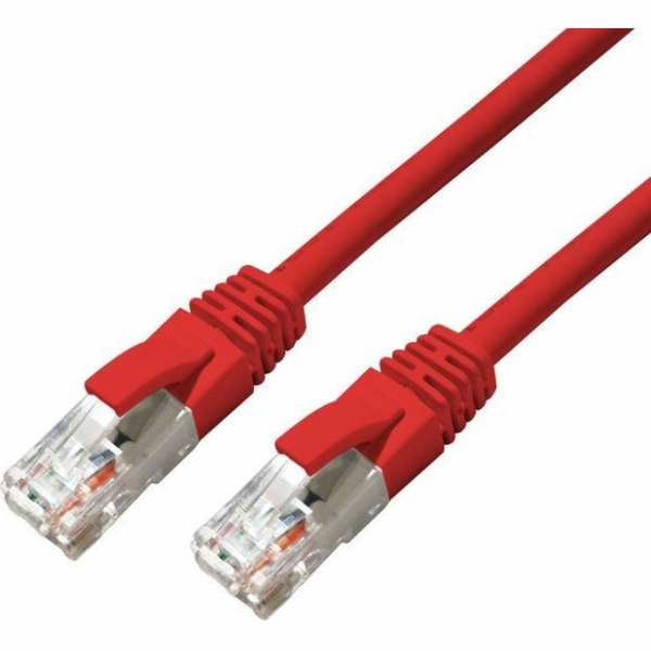 MicroConnect CAT6A UTP 2m červená LSZH
