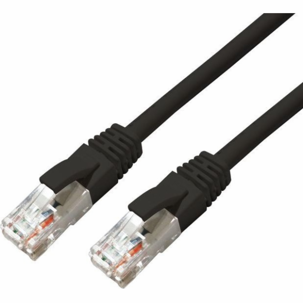 MicroConnect CAT6A UTP 2m Black LSZH