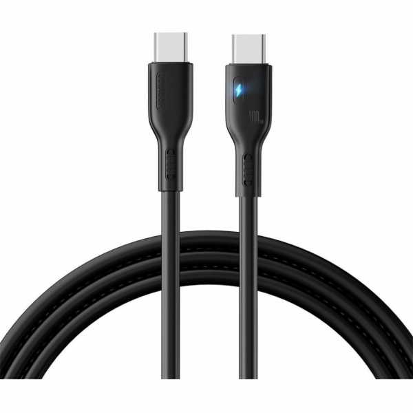 Joyroom USB-C – USB-C kabel USB 2 m černý (JYR720)