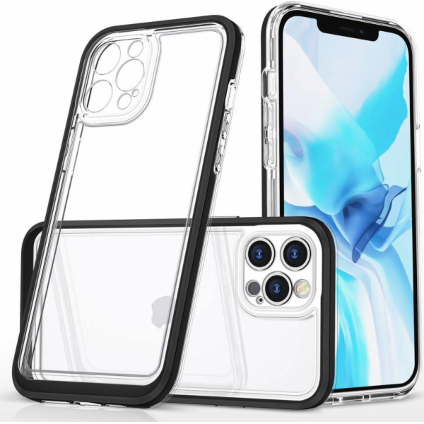 Pouzdro Hurtel Clear 3v1 pro iPhone 12 Pro Max, gelový kr...