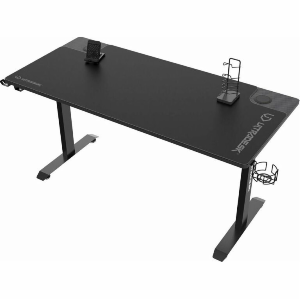 Psací stůl Ultradesk Momentum Black 152 cmx70 cm