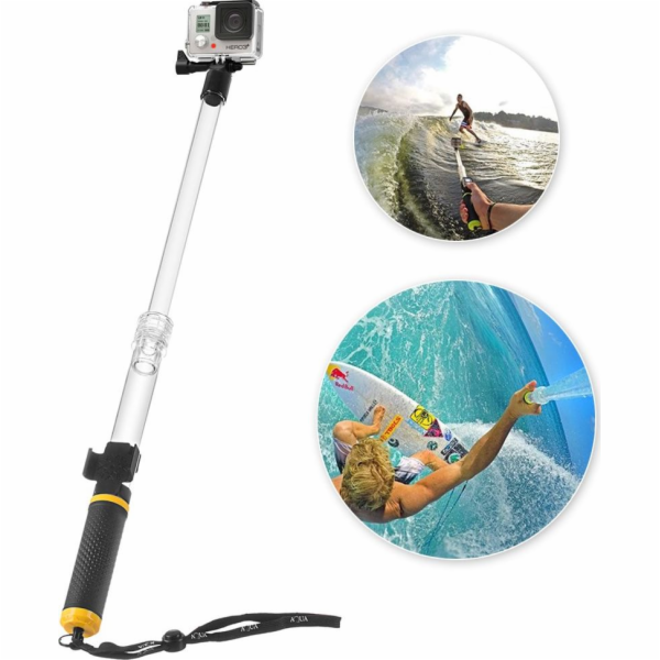 Hurtel Univerzální výsuvný selfie boom pro sportovní kame...