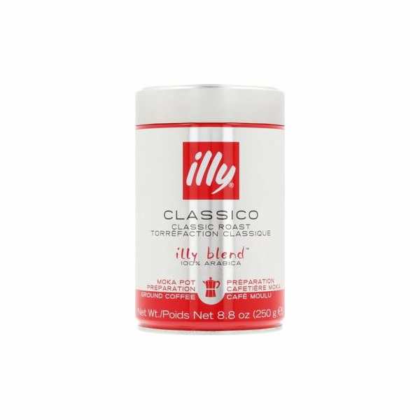 illy Mletá káva 250 g illy 100% Arabica (8003753915050)